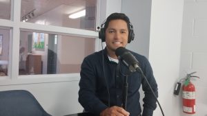 Ronald Moncada au studio C105