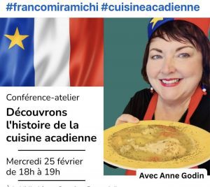 Image promotionnelle de la conférence-atelier d'Anne Godin, le 25 février 2026.